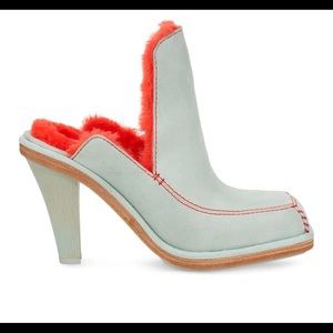 ugg court suede mule eckhaus latta. Size 8